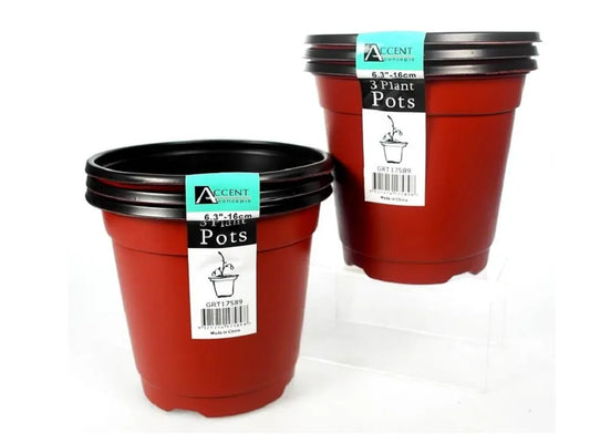 bulk 72 Small Garden Planter Pots 16cm