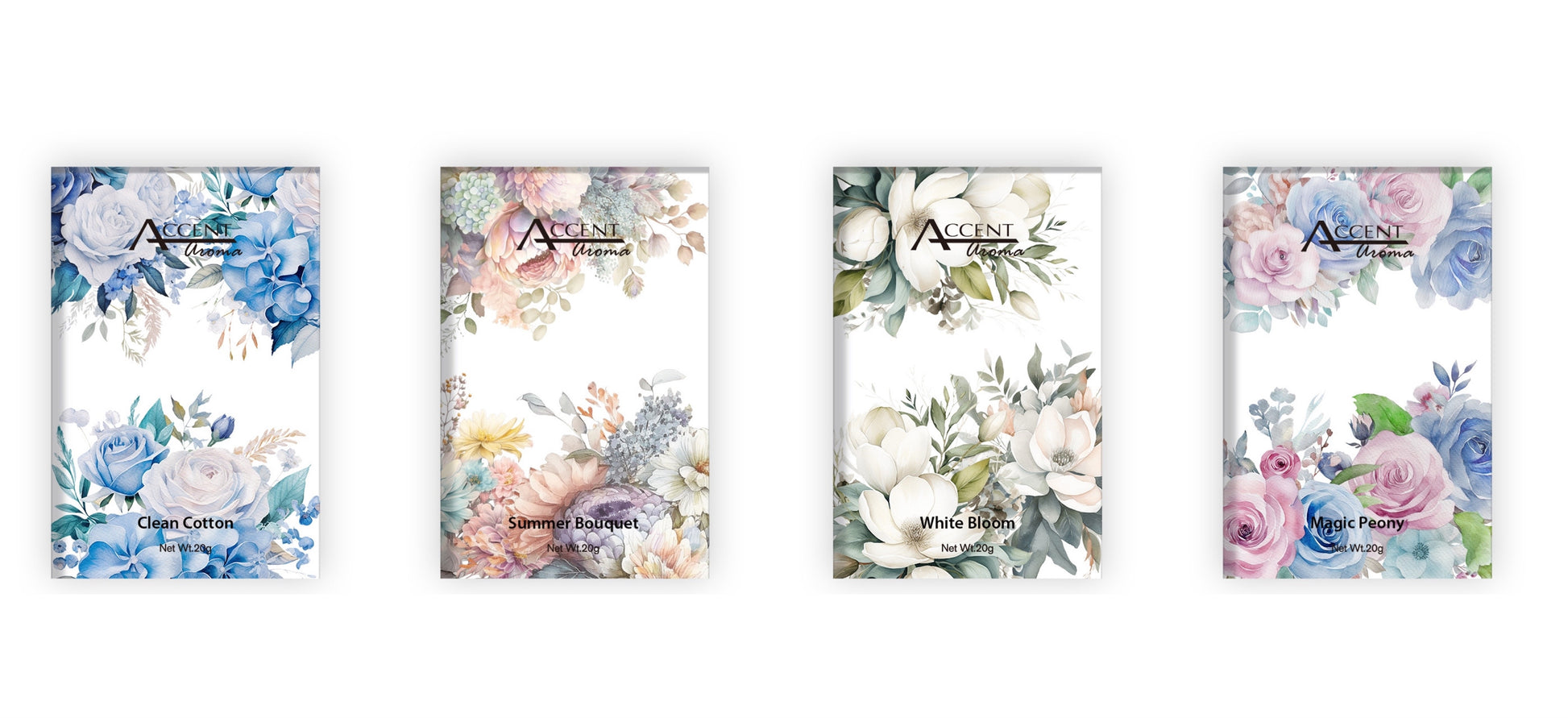 bulk 96 Aromatic Bouquet Scented Sachet 20G