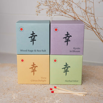 Candle Kyoto in Bloom Amber Ceramic 180g - Image 4