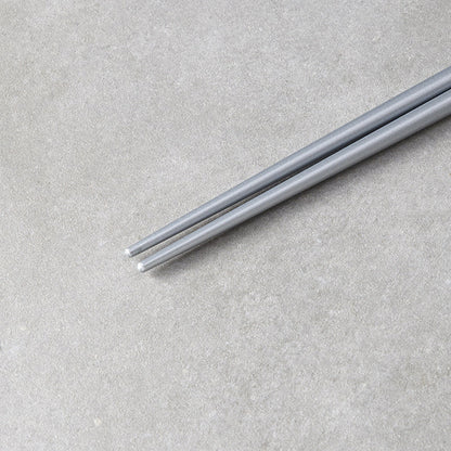 Chopsticks Lacquered Silver & White - Image 5