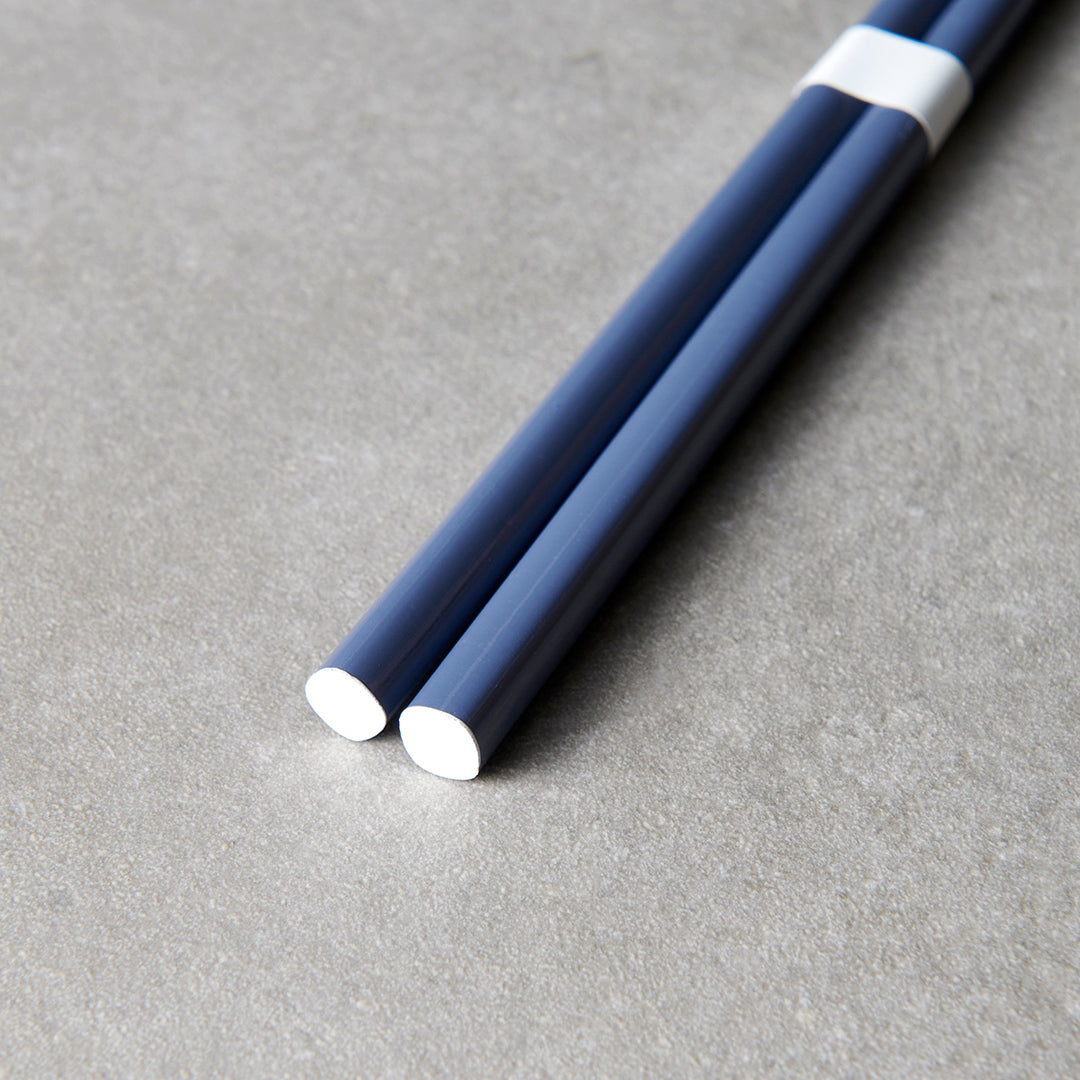 Chopsticks Lacquered Navy & White - Image 3