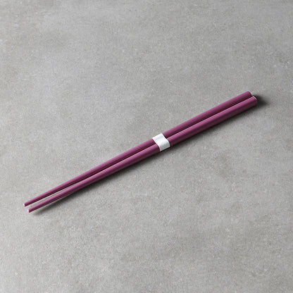 Chopsticks Lacquered Plum & White - Image 5