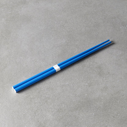 Chopsticks Lacquered Royal & White