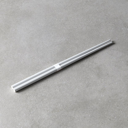 Chopsticks Lacquered Grey & White - Image 5