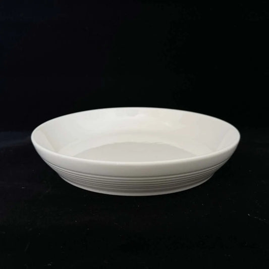 bulk 24 White Fine Bone China Embossed Side Plate 19cm