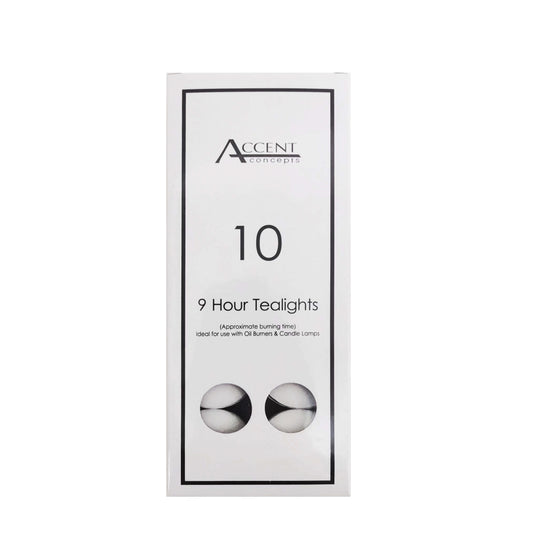 bulk 60 Accent 9 Hour Tealight 10 Pack