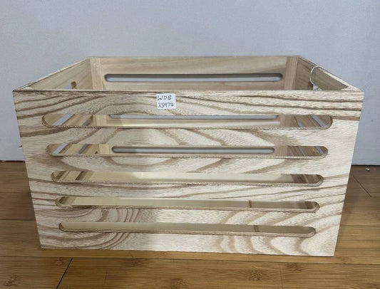 Wood Crates Natural 40x22cm - Image 2