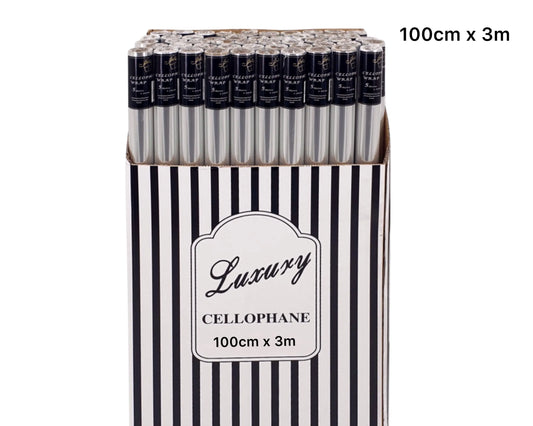 bulk 50 Cellophane 100cmx3m on 38mm Core