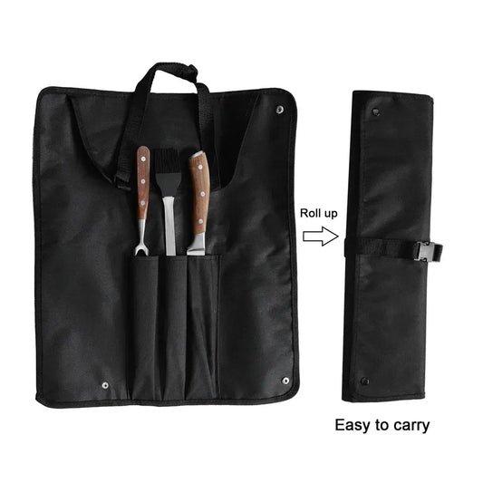 ASMOKE BBQ Knife Brush and Fork Set - Image 3