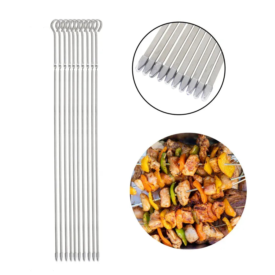 Asmoke BBQ Set (Includes Two Meat Claws, a Pellet Smoker Tube and Metal Skewers) - Image 3