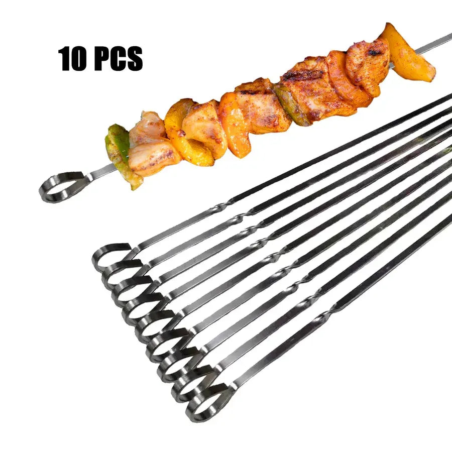 Asmoke BBQ Set (Includes Two Meat Claws, a Pellet Smoker Tube and Metal Skewers) - Image 6