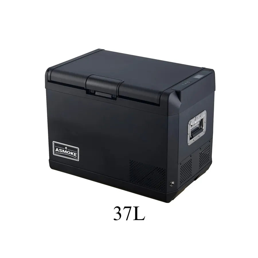 ASMOKE Premium Mini Fridge | 37L Compact Refrigerator with Roll-Bond Evaporator & Internal Light for Camping, RV & BBQ - Image 2