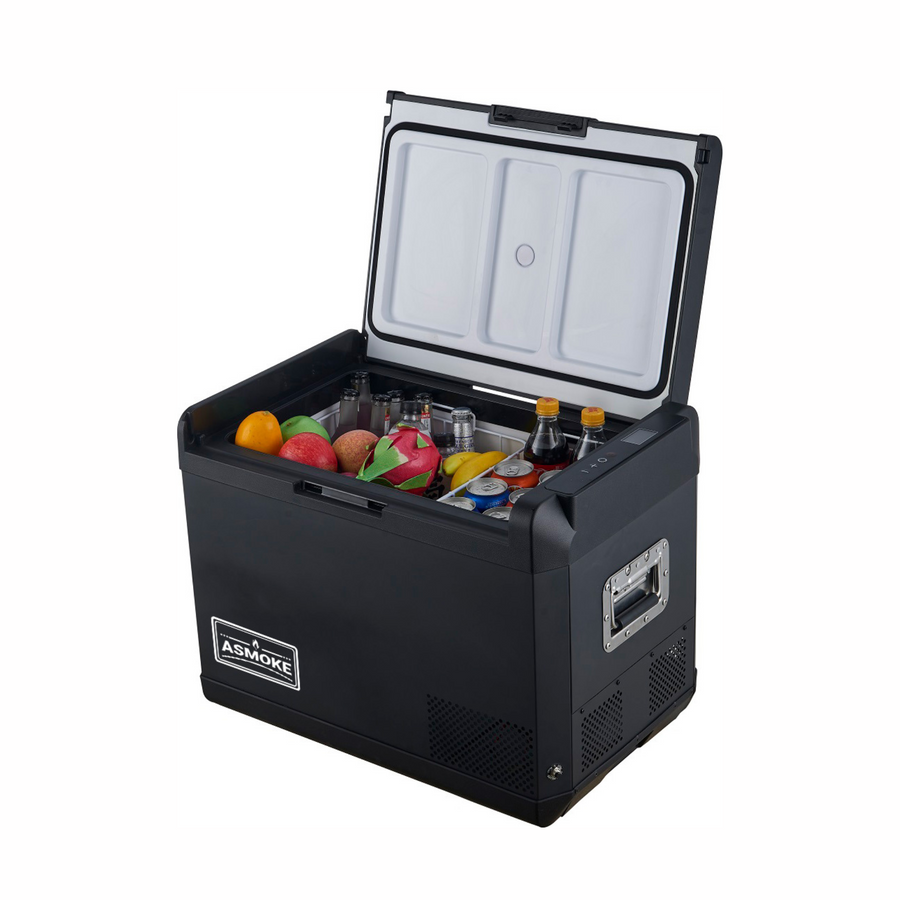ASMOKE Premium Mini Fridge | 37L Compact Refrigerator with Roll-Bond Evaporator & Internal Light for Camping, RV & BBQ - Image 6
