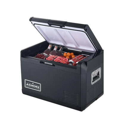 ASMOKE Premium Mini Fridge | 37L Compact Refrigerator with Roll-Bond Evaporator & Internal Light for Camping, RV & BBQ - Image 7