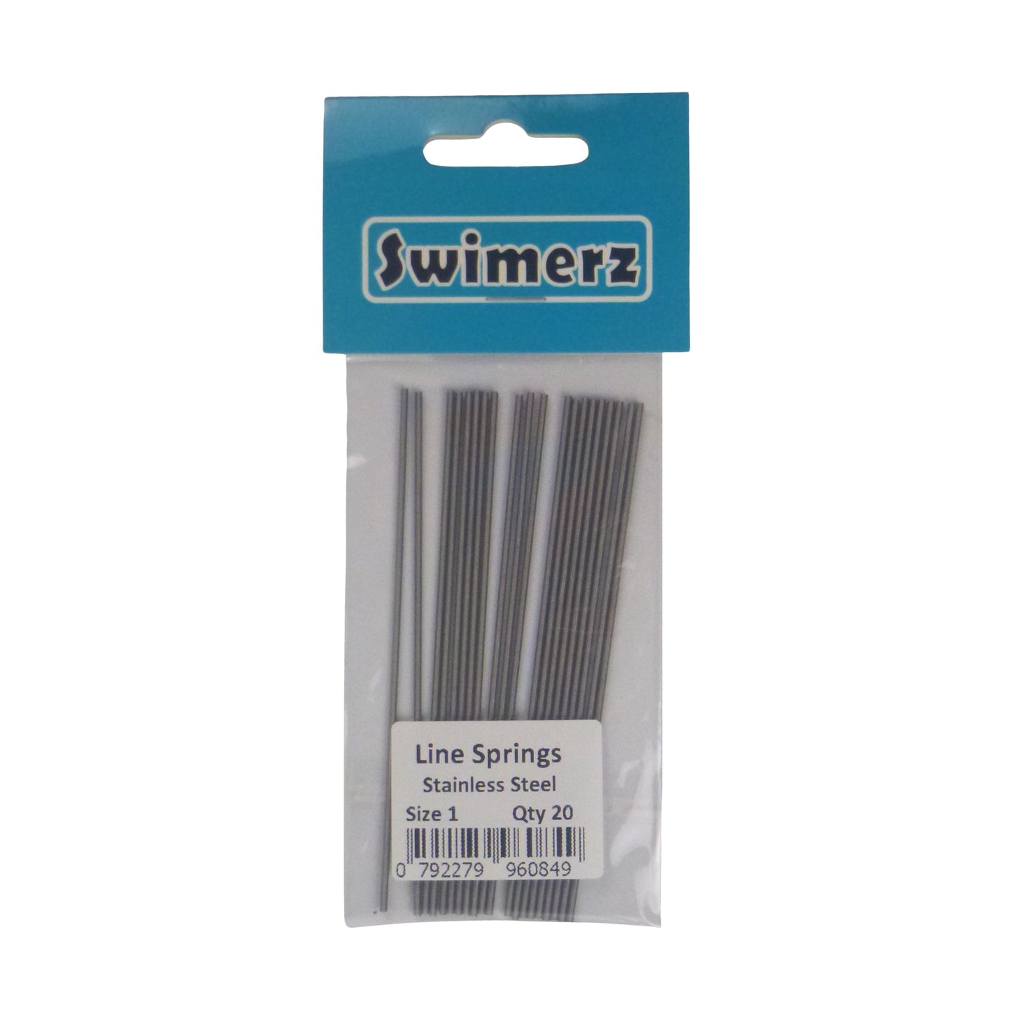 Swimerz Stainless Steel Fishing Line Springs, Size 1, 10cmL, 1.1mmID, 1.5mmOD - Image 2