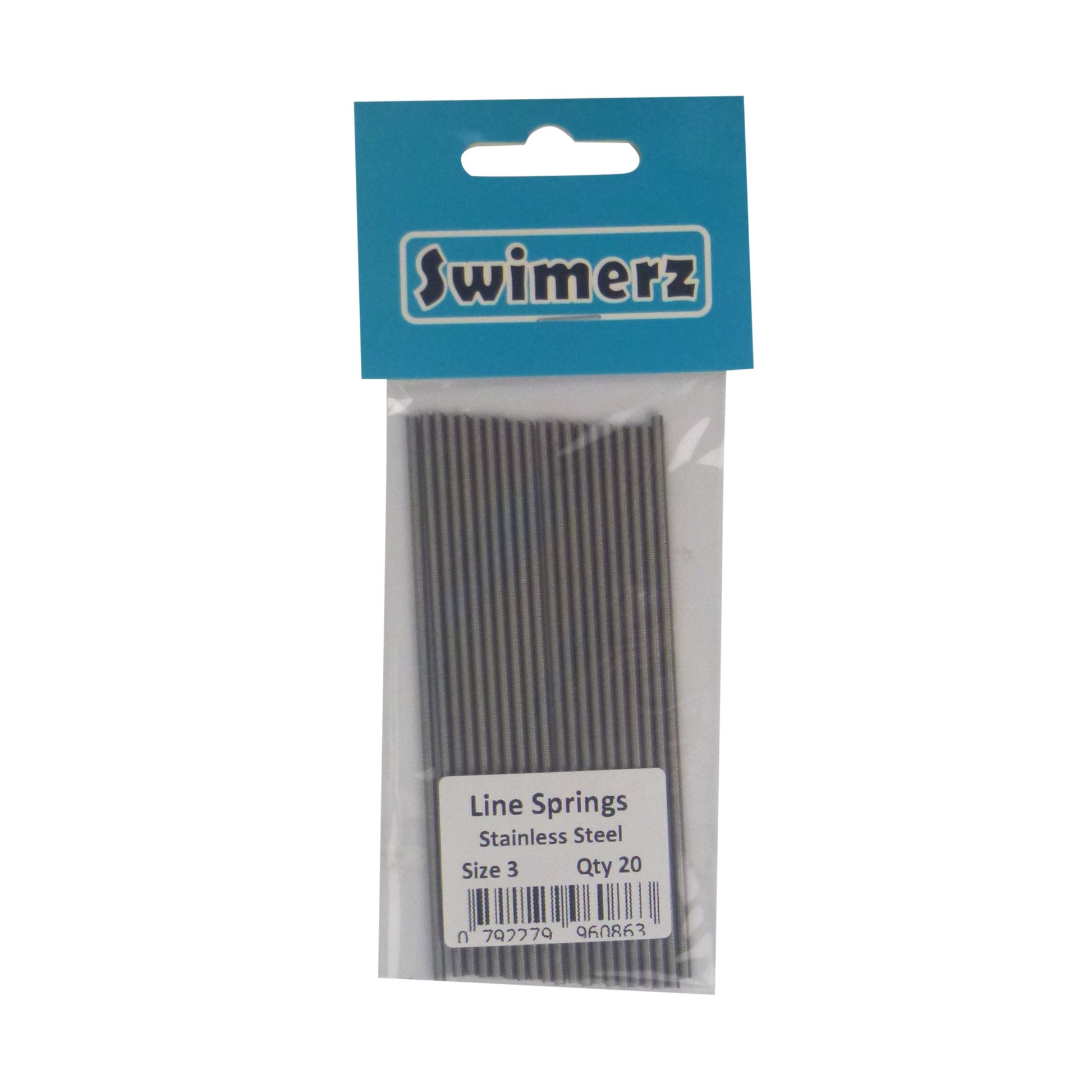 Swimerz Stainless Steel Fishing Line Springs, Size 3, 10cmL, 1.6mmID, 2.2mmOD - Image 2