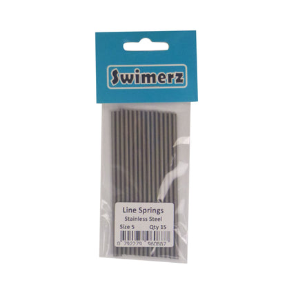 Swimerz Stainless Steel Fishing Line Springs, Size 5, 10cmL, 2.4mmID, 3.0mmOD - Image 2