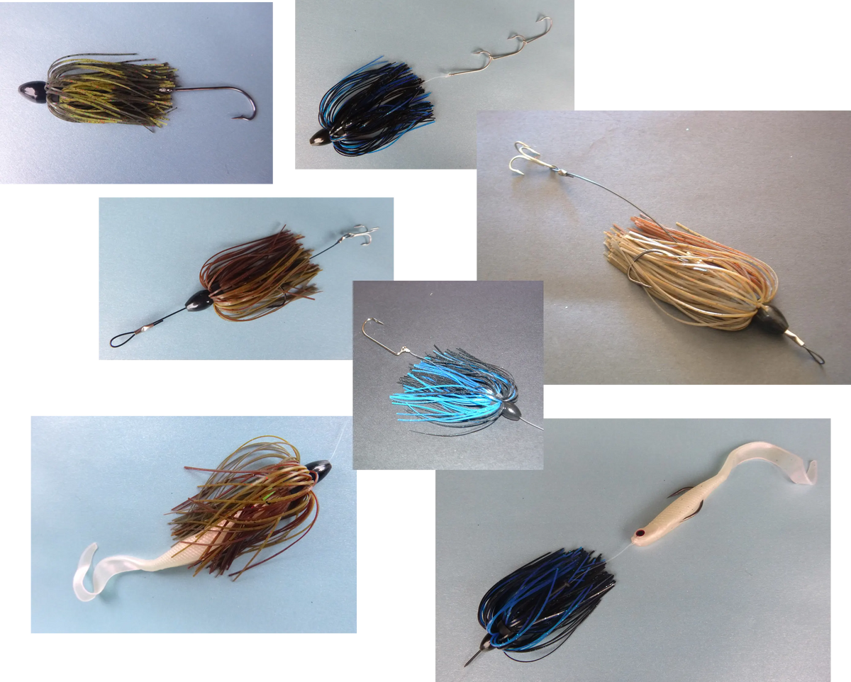 Vike 11/4 oz Skirted Microjig in Candy Craw - Image 4