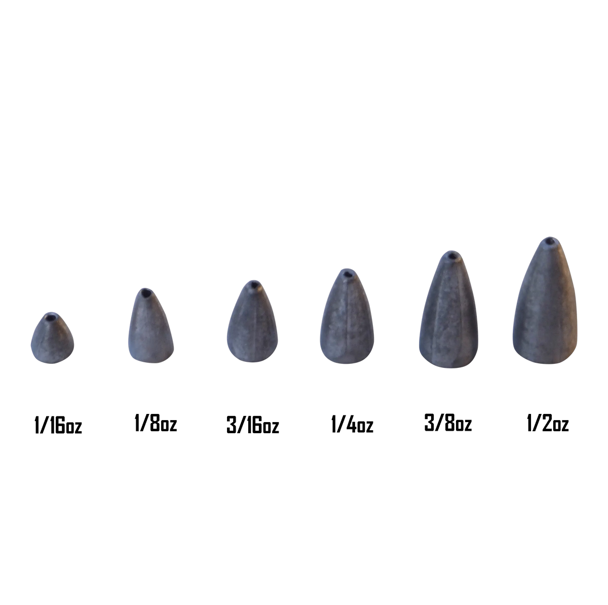 Swimerz 1/2 oz Lead Bullet Sinker - Qty 10 Pack - Image 2