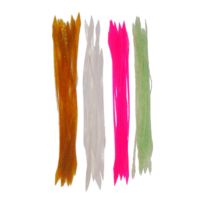 Artizan Silicon Lure Tails, Hot Pink, Pack of 20 - Image 2