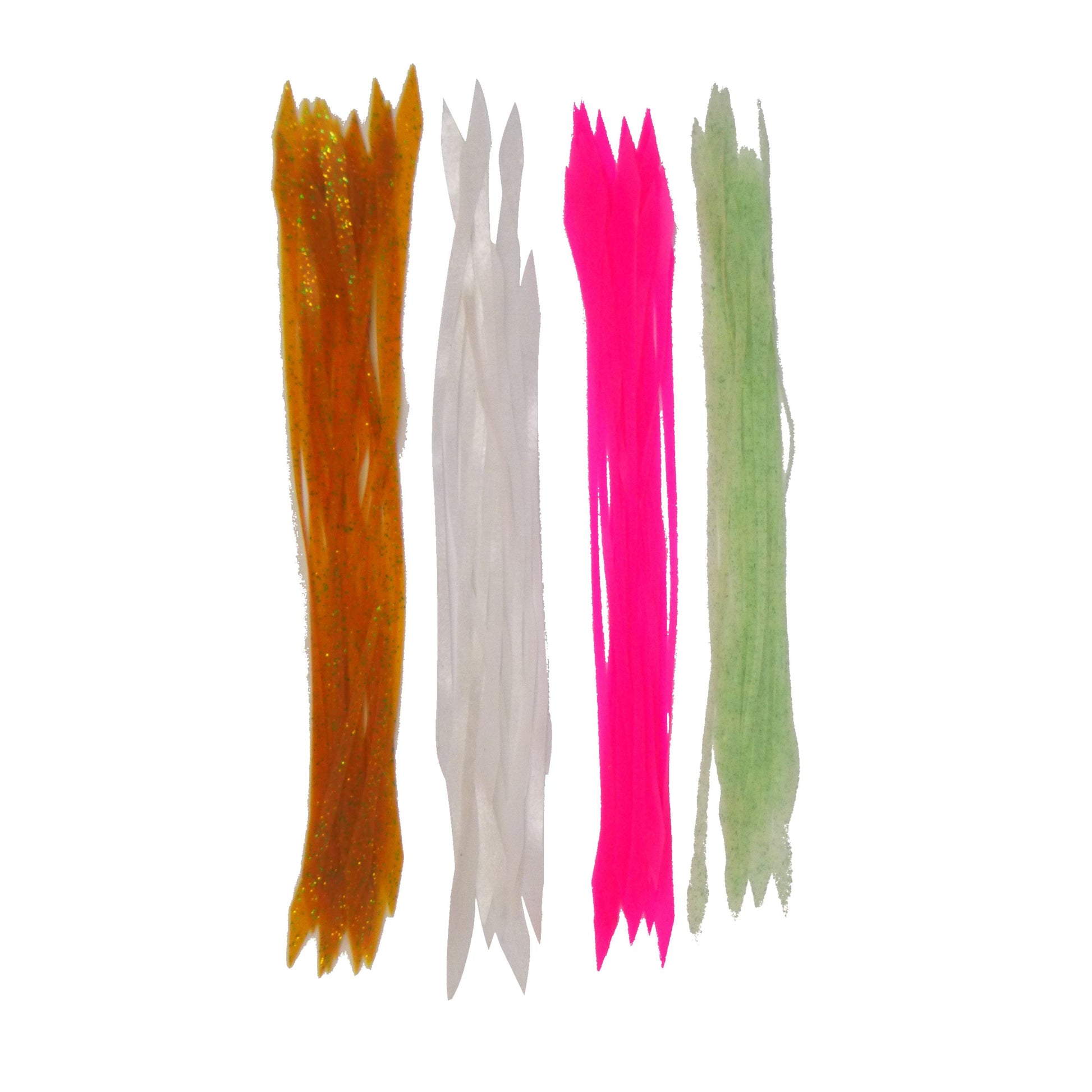 Artizan Silicon Lure Tails, Gold Shine, Pack of 20 - Image 2