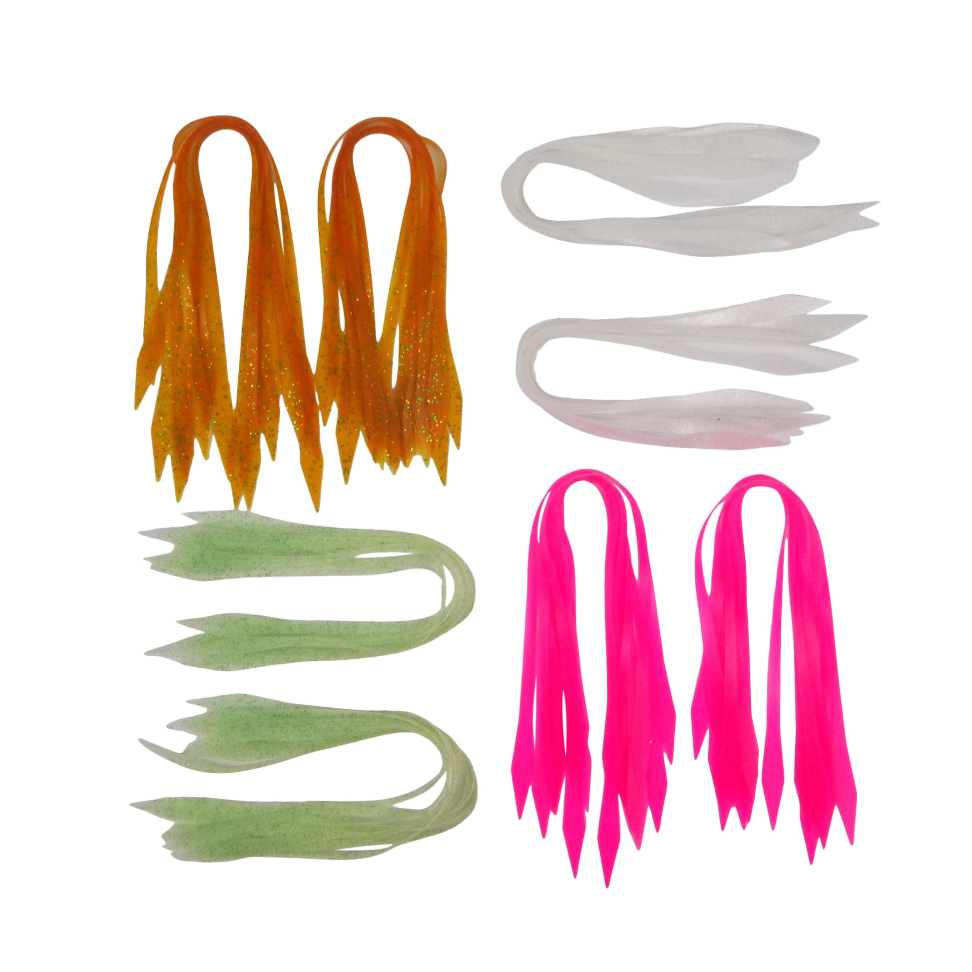 Artizan Silicon Lure Tails, Gold Shine, Pack of 20 - Image 3