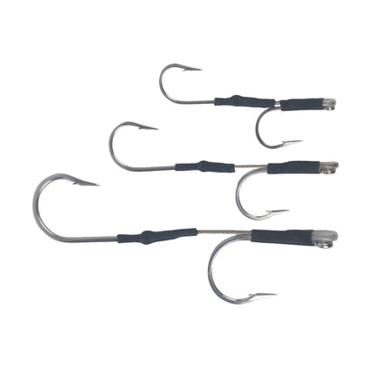 Swimerz Jigging & Trolling Hooks, 180 Double, 8/0, Qty 3 - Image 3