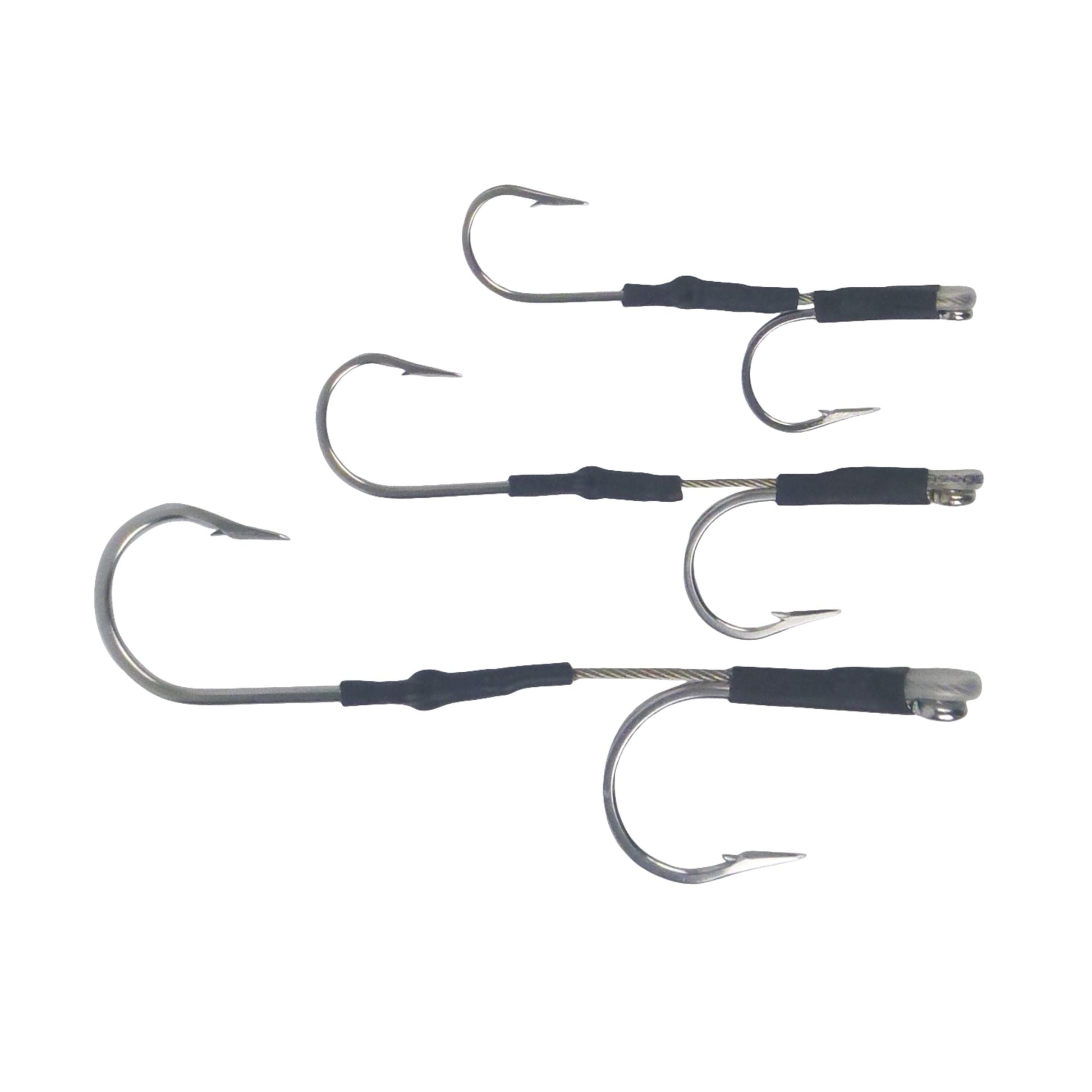 Swimerz Jigging & Trolling Hooks, 180 Double, 10/0, Qty 3 - Image 3
