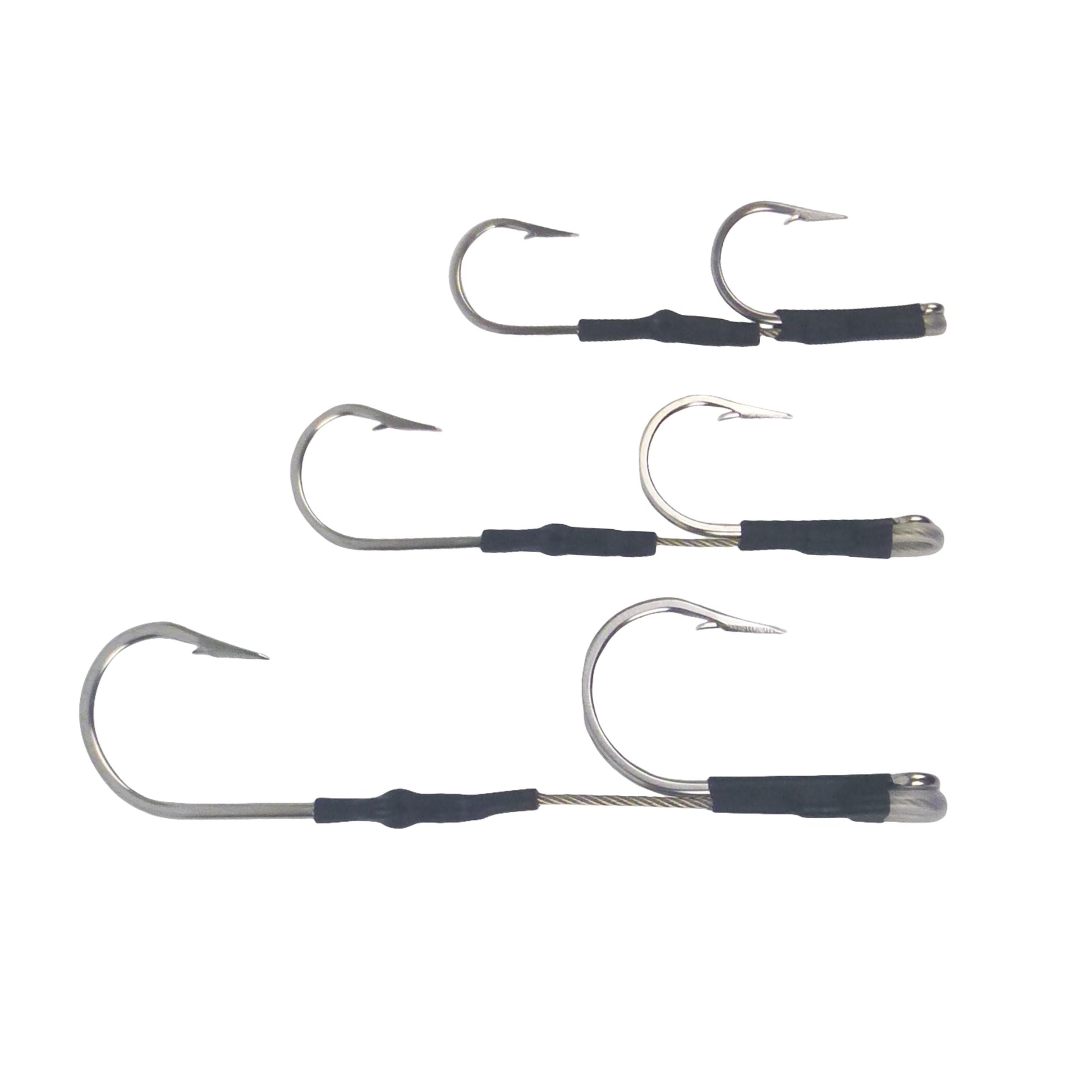 Swimerz Jigging & Trolling Hooks, Inline Double, 6/0, Qty 3 - Image 3