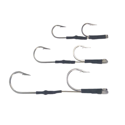 Swimerz Jigging & Trolling Hooks, Inline Double, 6/0, Qty 3 - Image 3