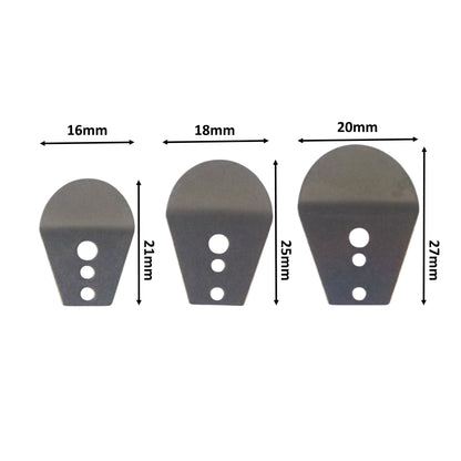 Artizan Swim Jig Blade,  25mm x 18mm, Medium, 10 pack - Image 2