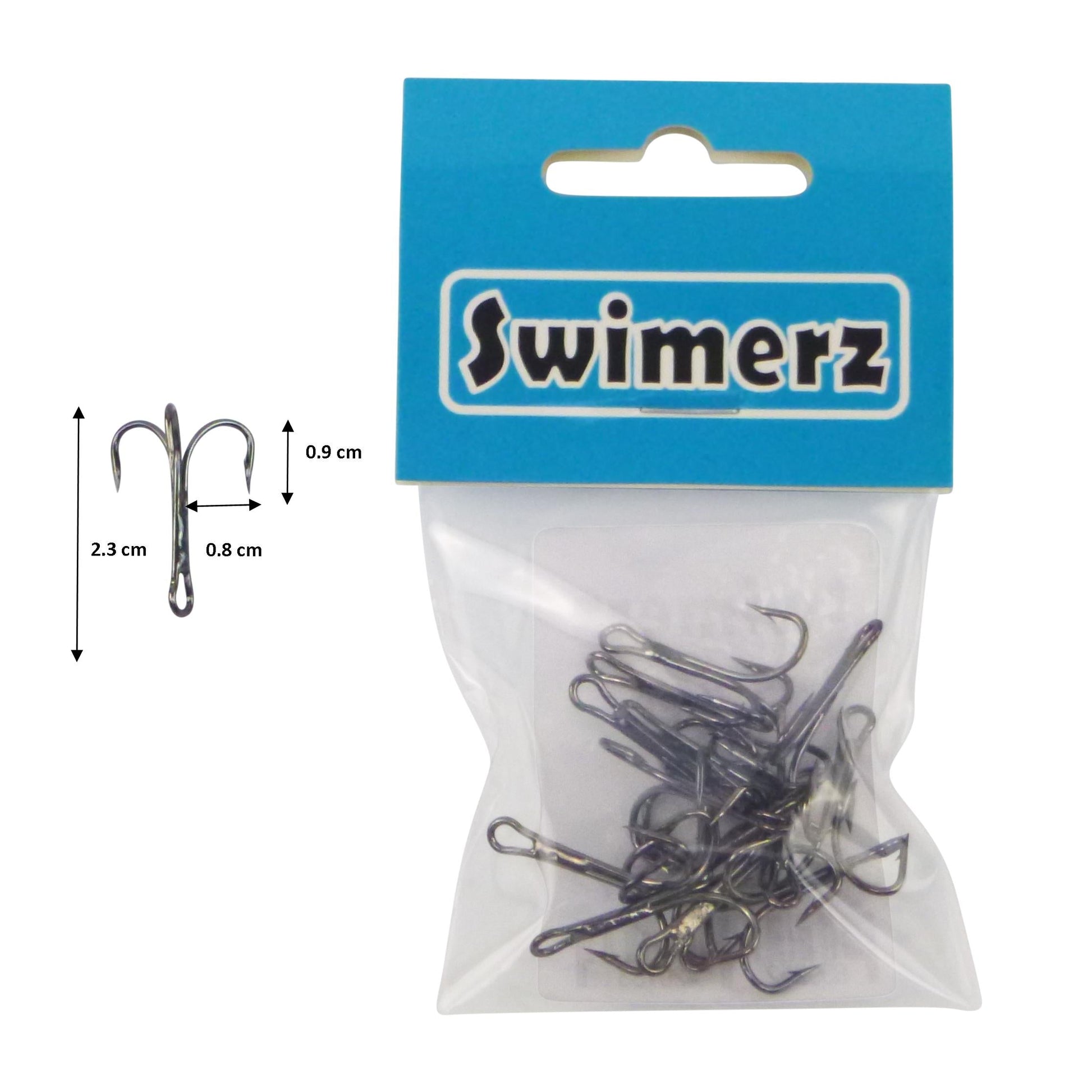 Swimerz Striker Trebles Size 4, 12 pack - Image 2