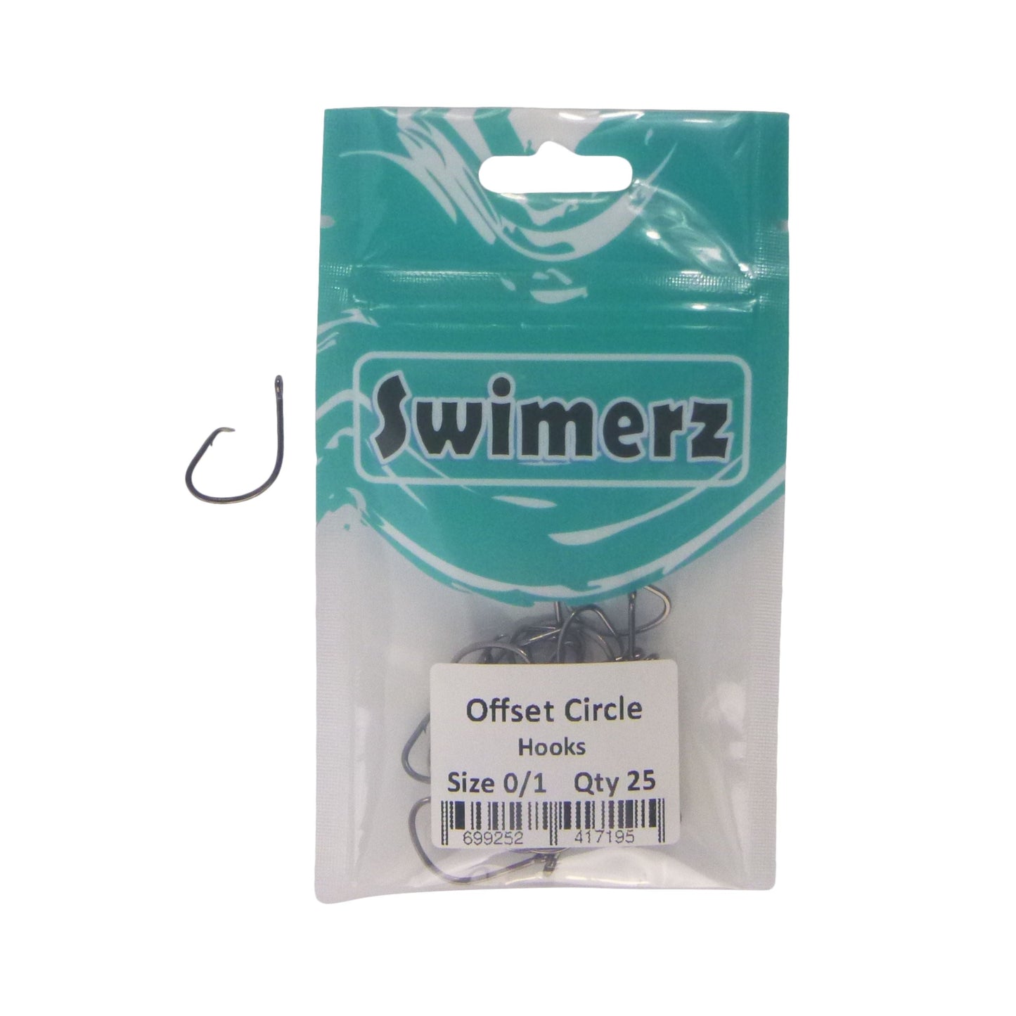 Swimerz 0/1 Offset Circle Hook 25 Pack - Image 2
