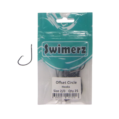 Swimerz 2/0 Offset Circle Hook 25 Pack - Image 2