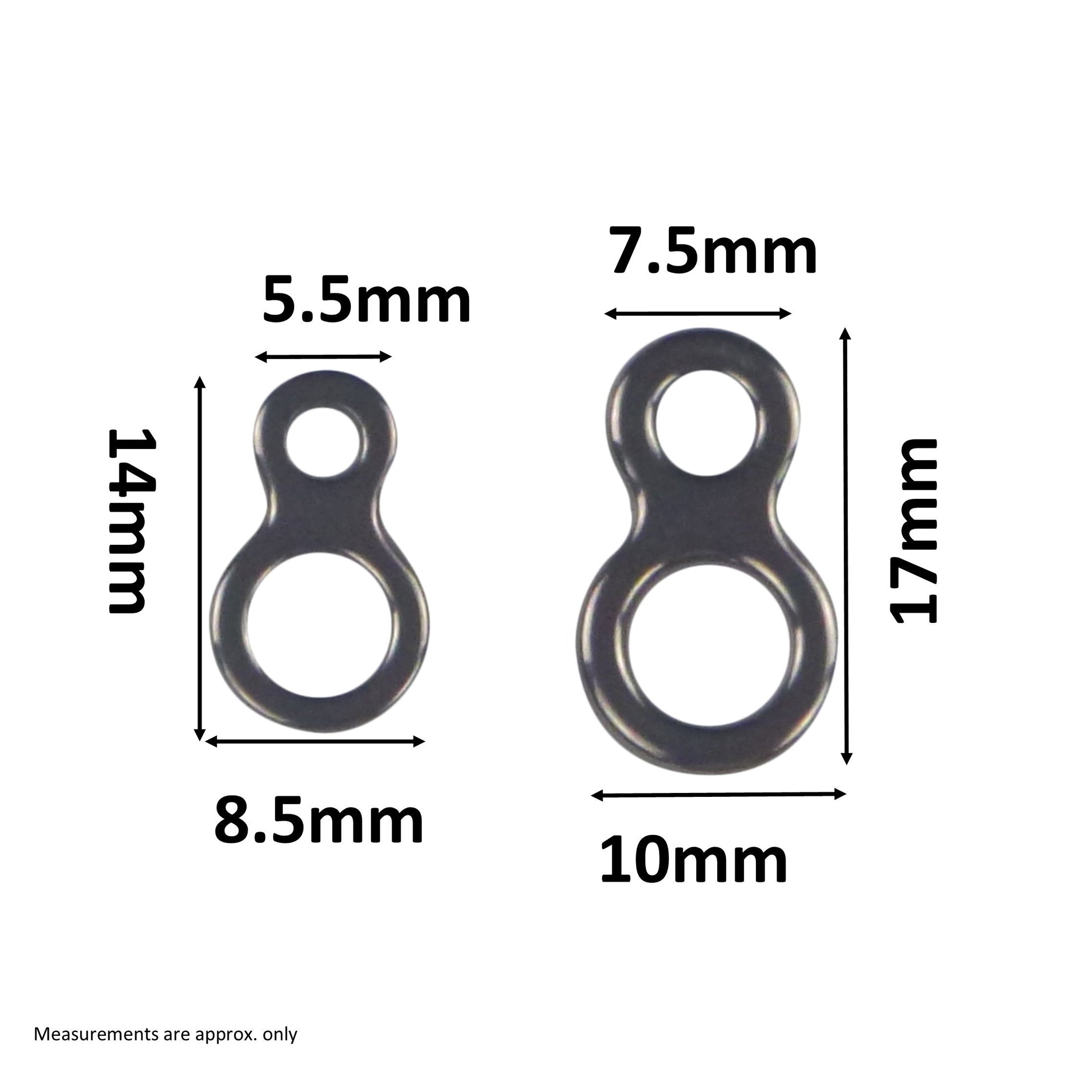 Swimerz 180kg Solid Double Rings, 14mm, 20 pack - Image 2