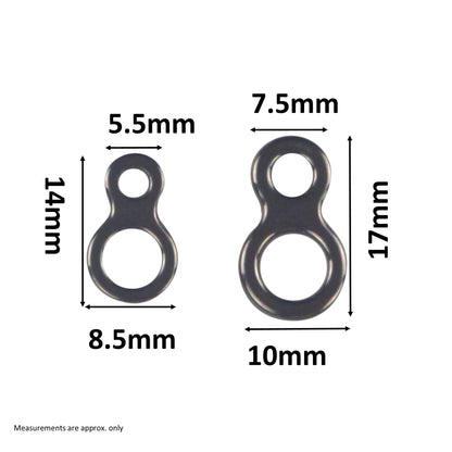 Swimerz 180kg Solid Double Rings, 14mm, 20 pack - Image 2