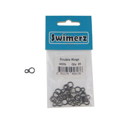 Swimerz 180kg Solid Double Rings, 14mm, 20 pack - Image 3