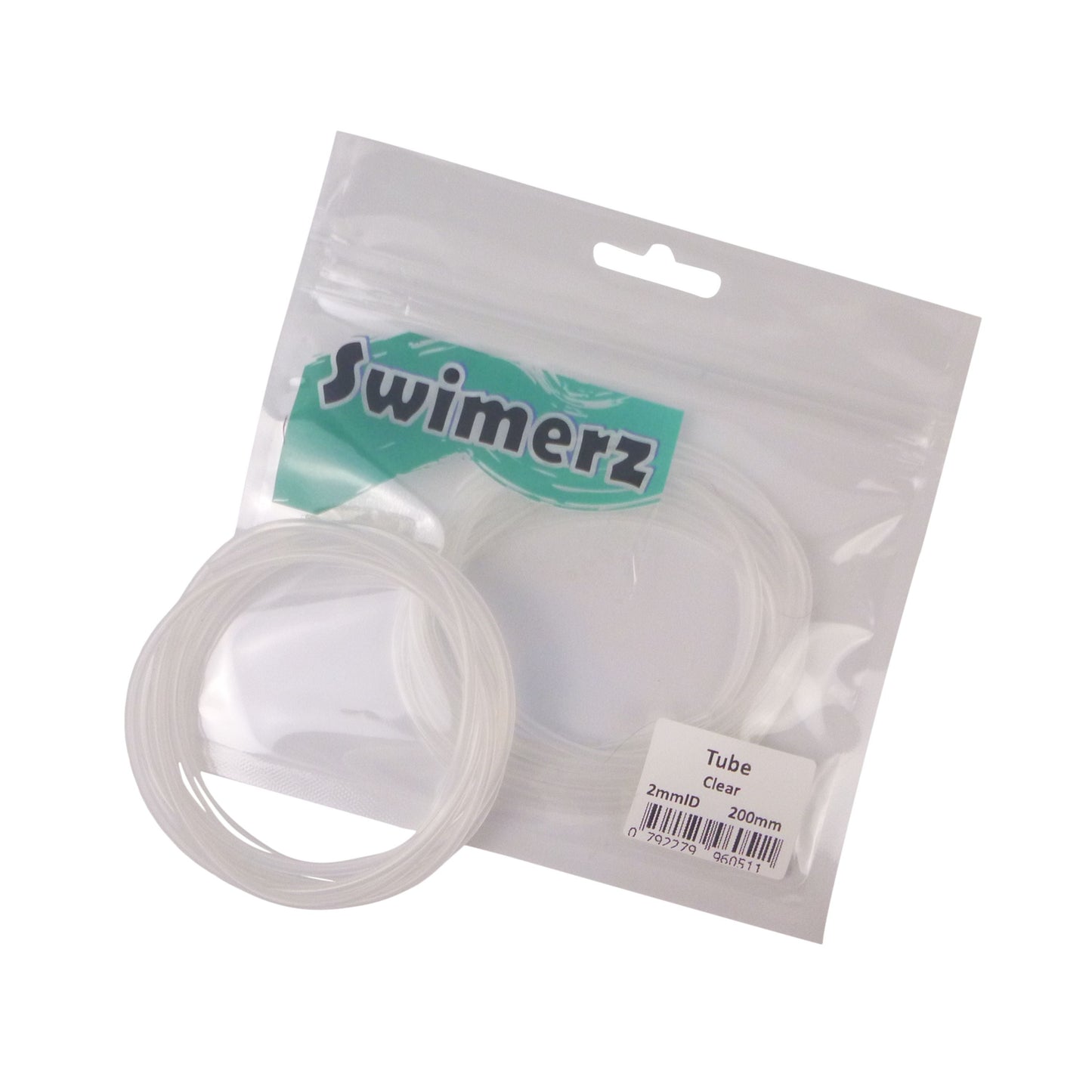 Swimerz Tubes, Clear, 2mmID 3mmOD 200cm - Image 2