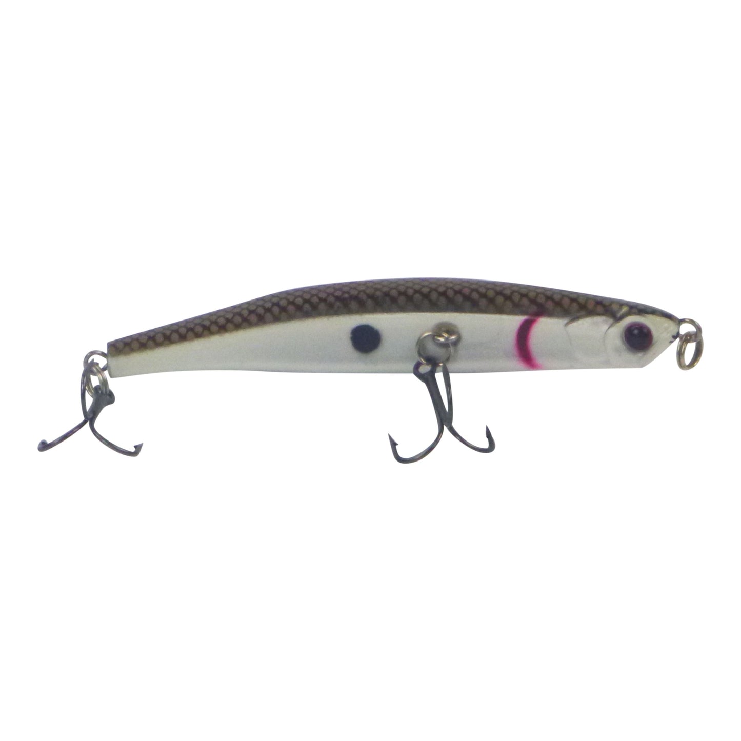 Toppu Mizzu Sidewinder Bent Minnow, 95mm, Baitfish - Image 2