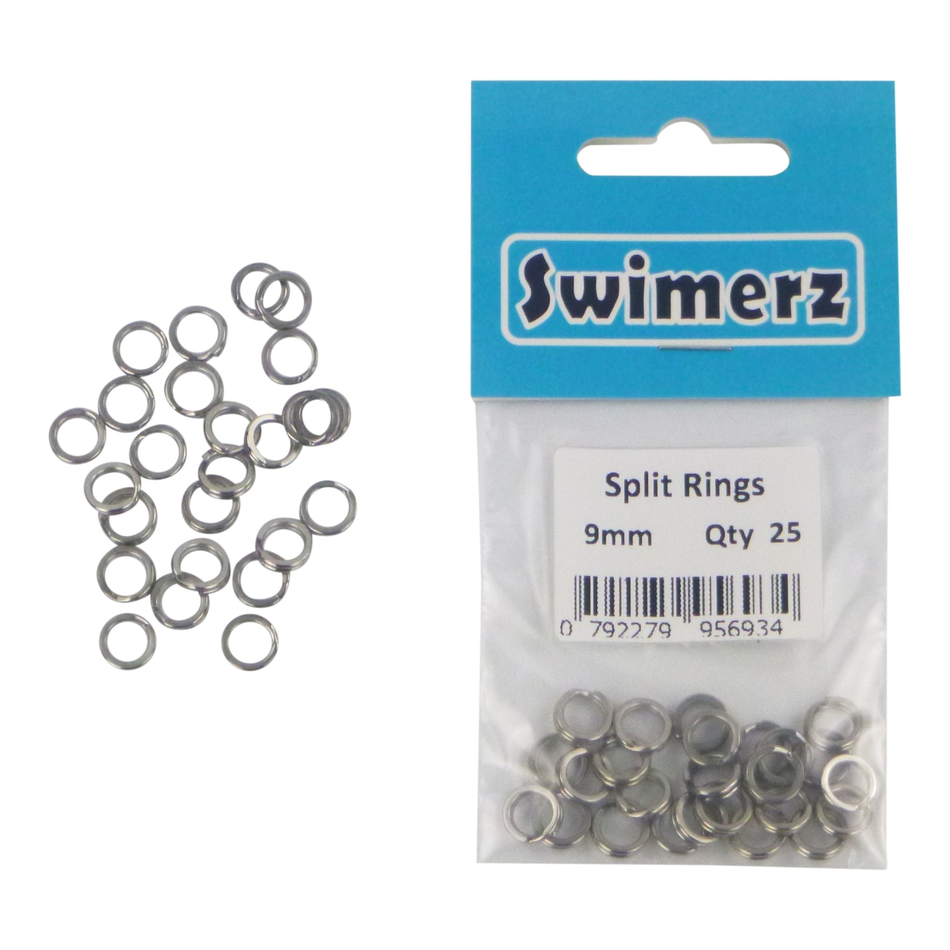 Swimerz 9mm Split Ring Stainless Steel, 25 Pack - Image 2