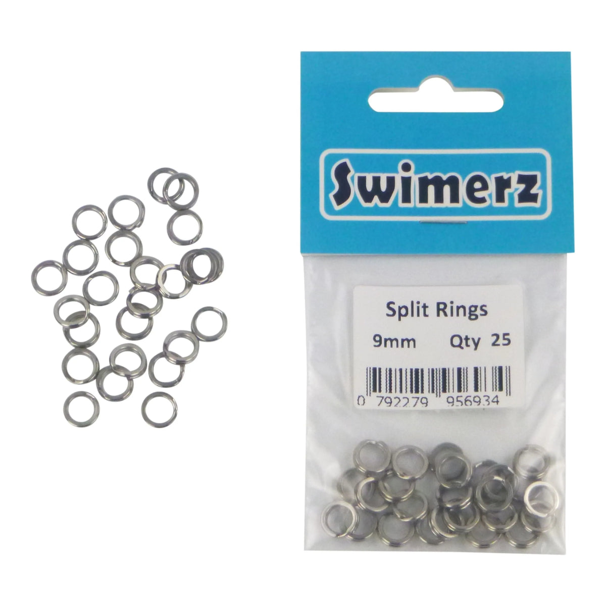 Swimerz 9mm Split Ring Stainless Steel, 25 Pack - Image 2