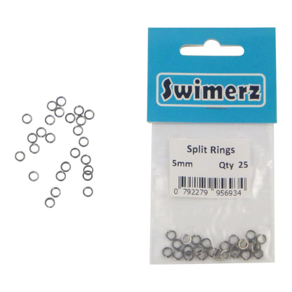 Swimerz 5mm Split Ring Stainless Steel, 25 Pack - Image 2