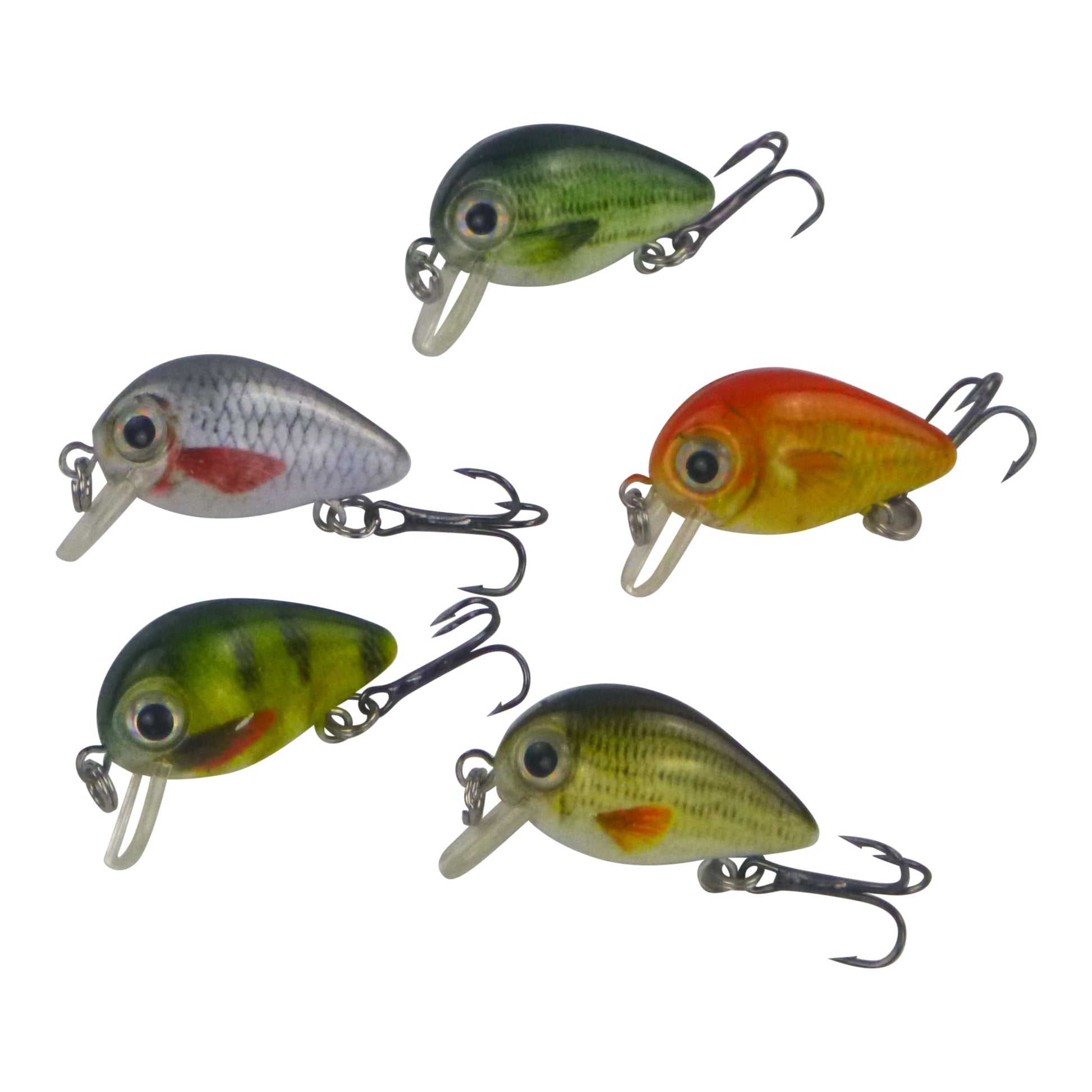 Finesse Tadpoles Diving Crankbait, 30mm, 5 Pack - Image 2