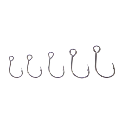 Swimerz Big Eye Inline Lure Hooks, Size 1/0, 8 Pack