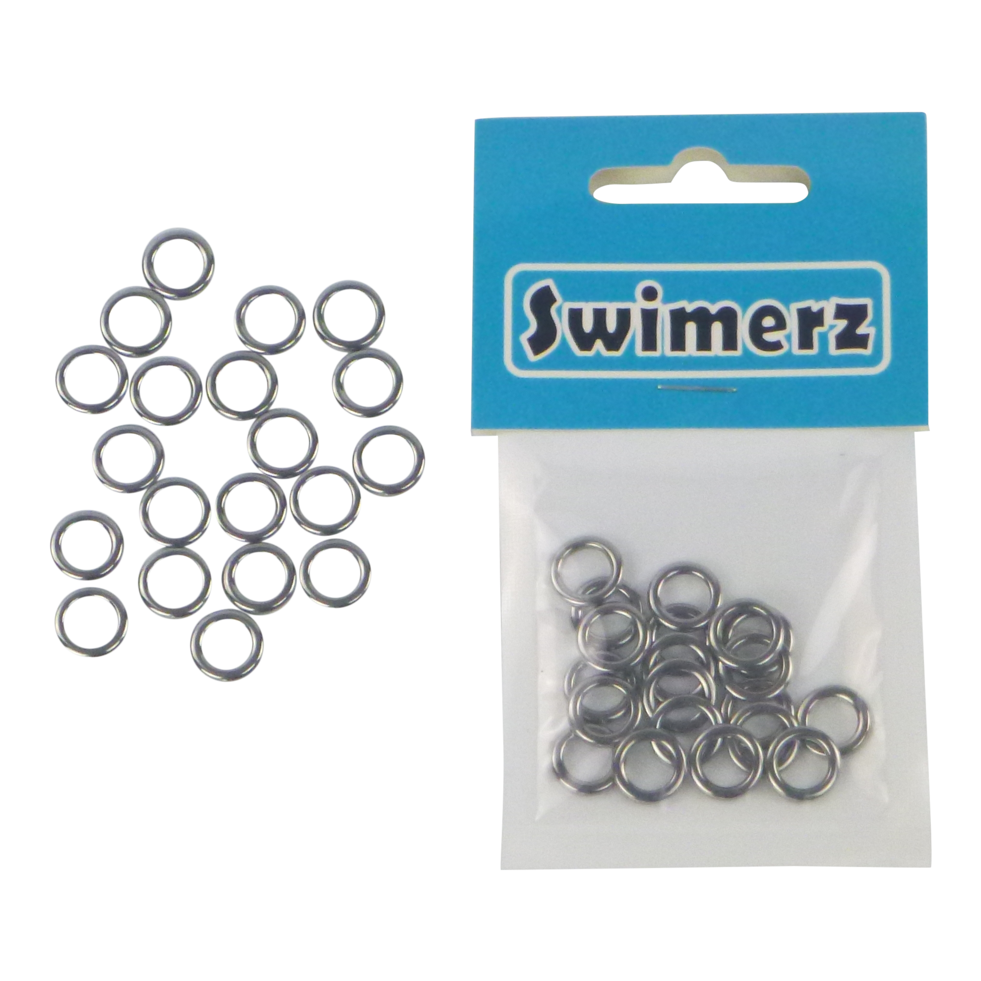 Swimerz Solid Jigging Rings, 11mm, 20 pack - Image 3