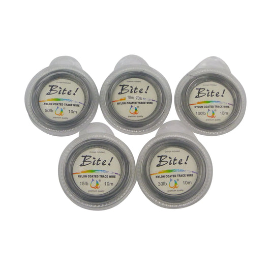 Swimerz Bite 7 Strand Coated Leader Wire, 30lb breaking strain, 10 mtrs - Image 2