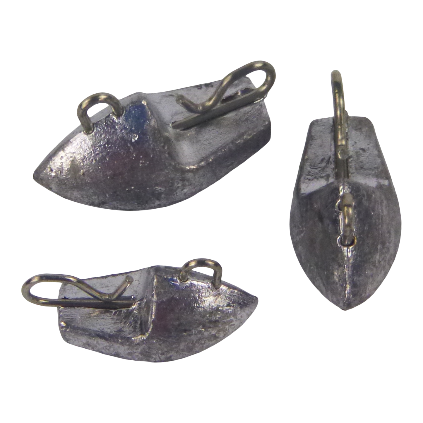 Swimerz 10gm Arrowhead Jig Head, 3/8oz, Lead, Qty 12 - Image 2