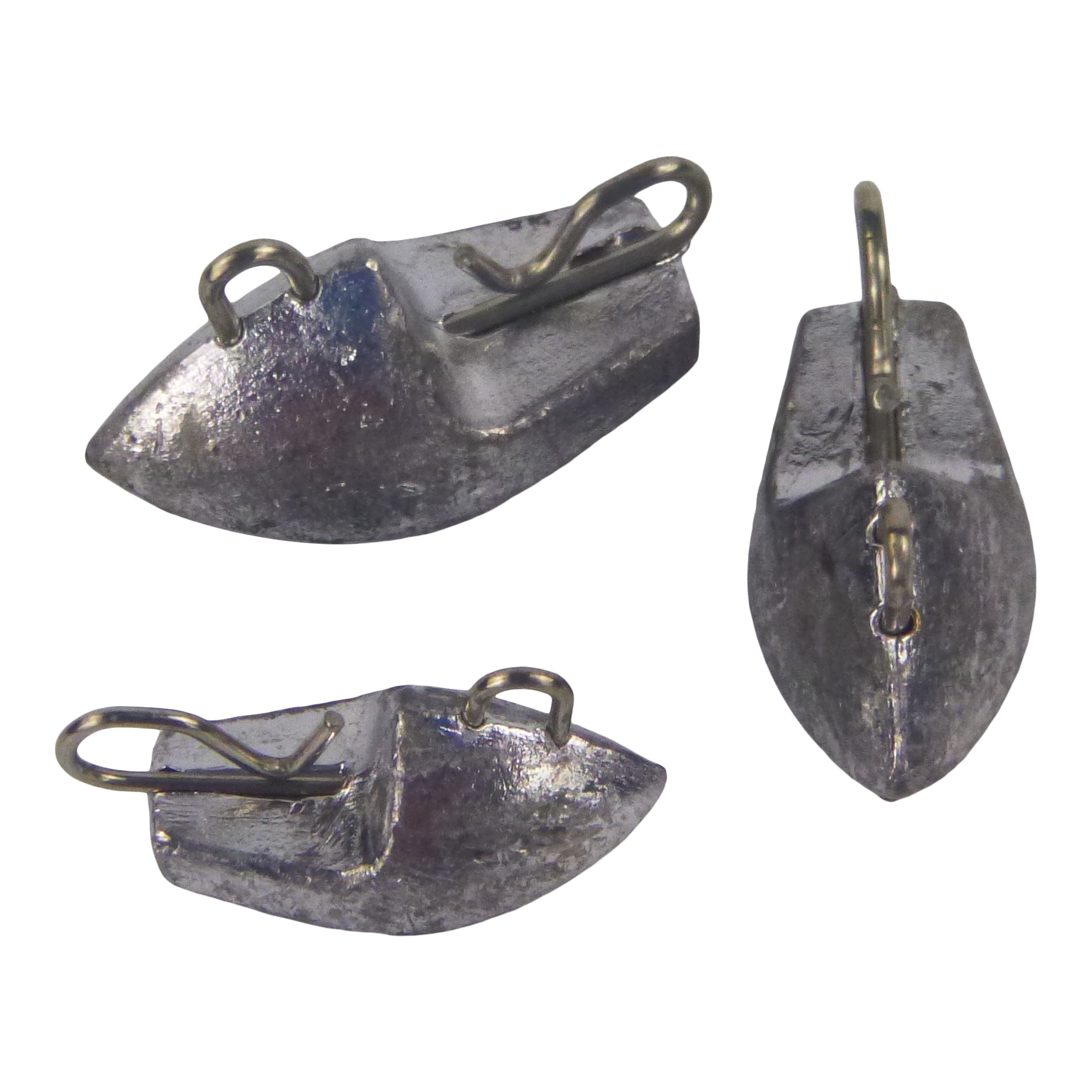 Swimerz 14gm Arrowhead Jig Head, 1/2oz, Lead, Qty 10 - Image 2