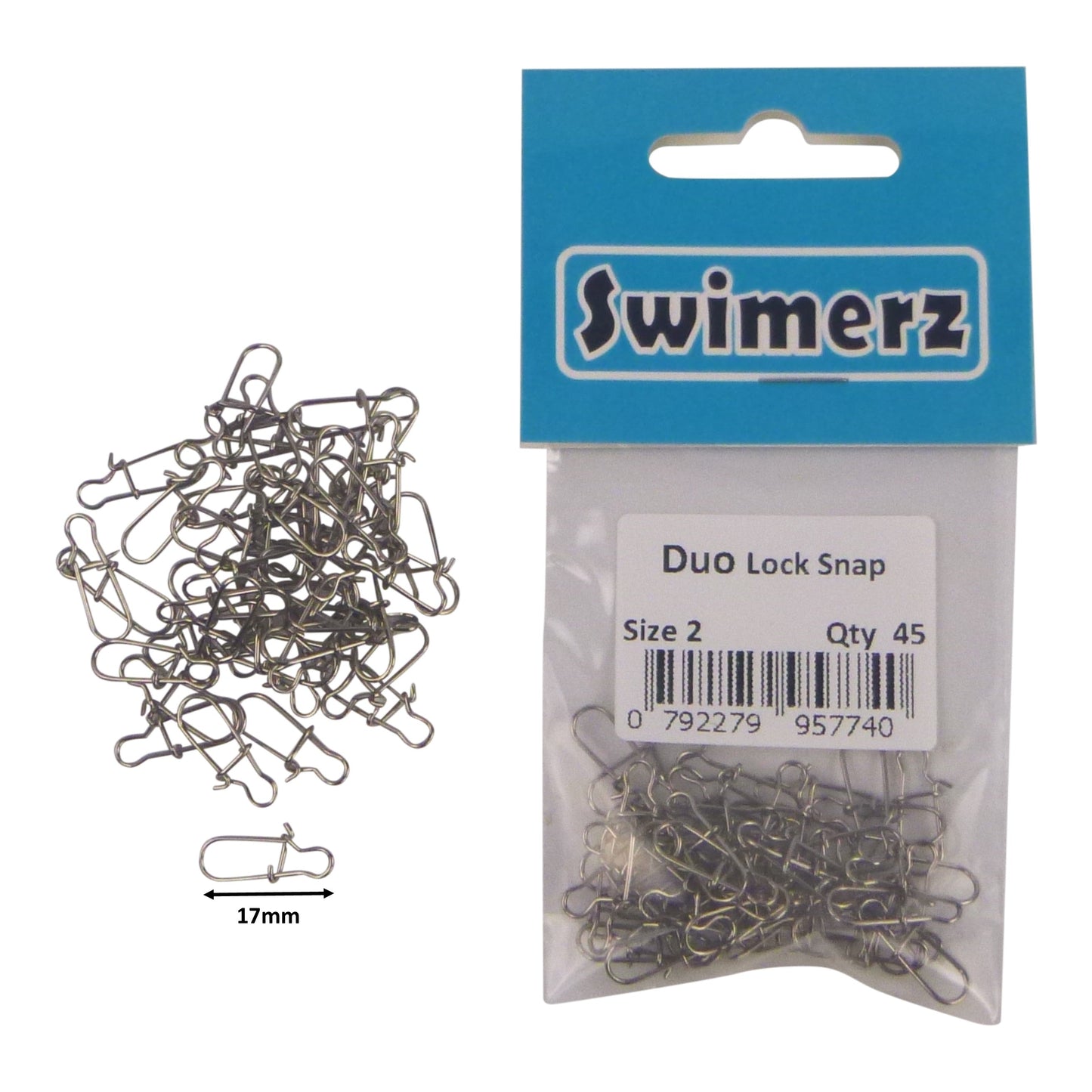 Swimerz Duo Lock Snaps Size 2. Pack 45 pack - Image 2