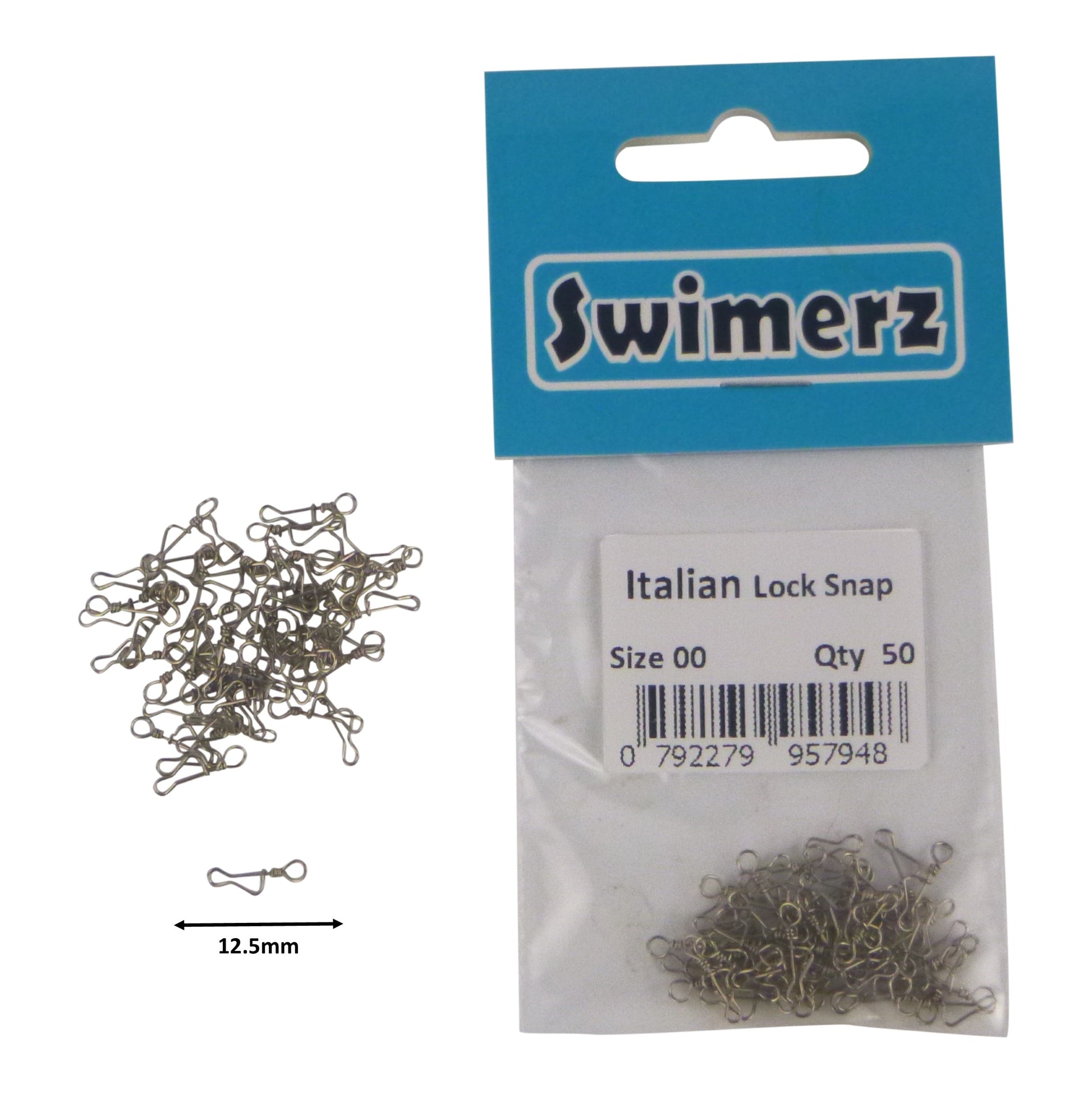 Swimerz Italian Snap, Closed Eye, size 00, 50 pack - Image 2